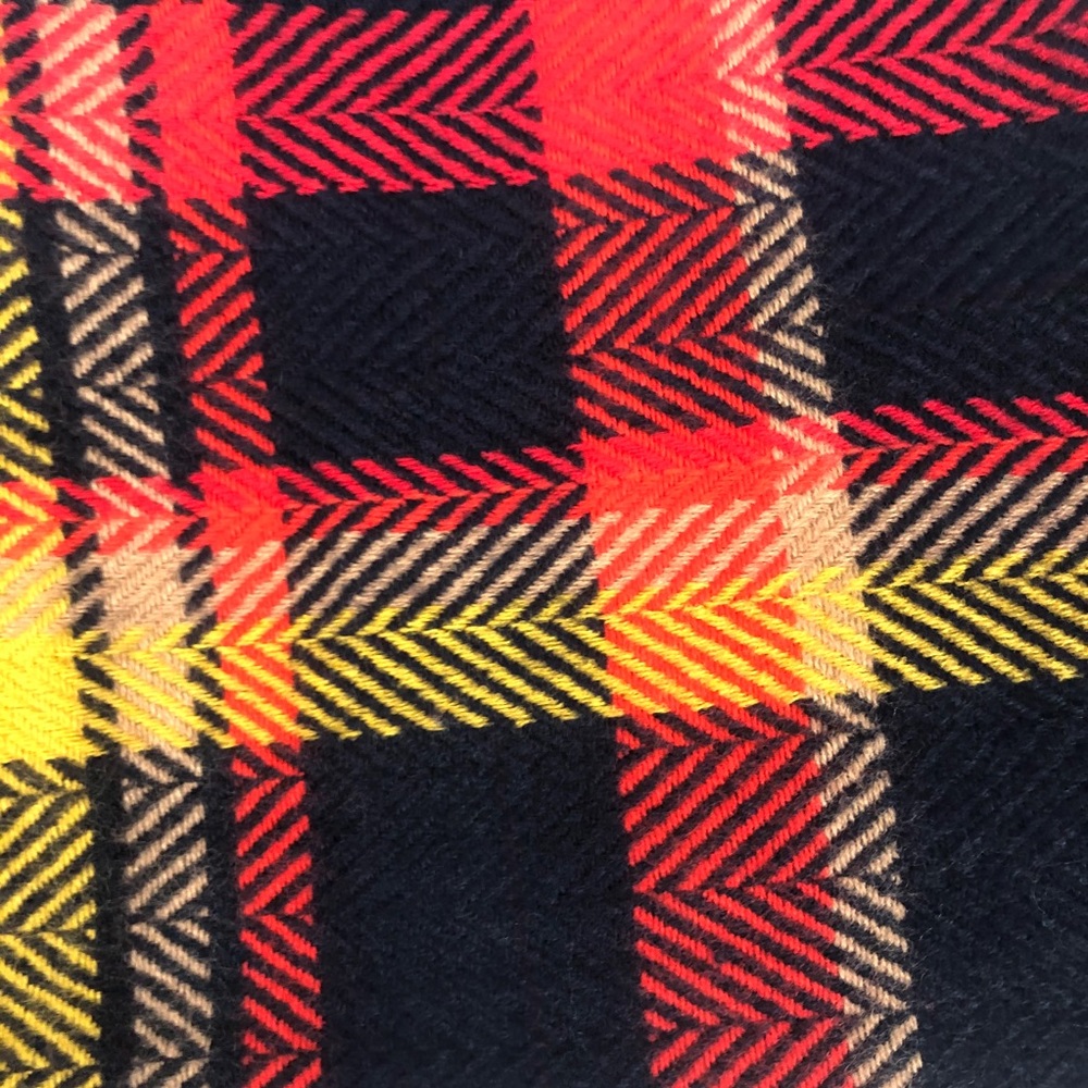 NWT MAURICES Women’s Winter Scarf 54” x 54” Multi Color Plaid - Picture 7 of 8